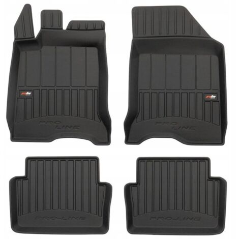 Tapis de sol, tapis de sol en caoutchouc, Renault Laguna 2 2001-2007, bac 3D