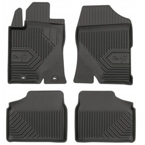Tapis de sol, tapis d'essuie-glace, bacs en caoutchouc pour Toyota Avensis 2 T25 (2003-2009) - 77