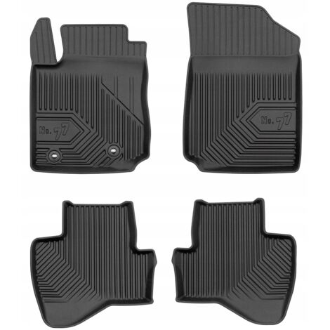 Tapis de sol, tapis d'essuie-glace et bacs en caoutchouc pour Toyota Aygo 2 (2014-2022) - 77