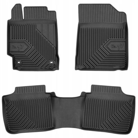 Tapis de sol, tapis d'essuie-glace et bacs en caoutchouc pour Toyota Camry 8 (2011-2019) - 77