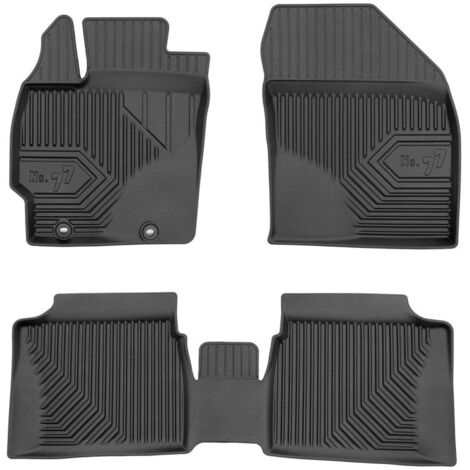 Tapis de sol, tapis d'essuie-glace et bacs en caoutchouc pour Toyota Prius 3 (2010-2015) - 77