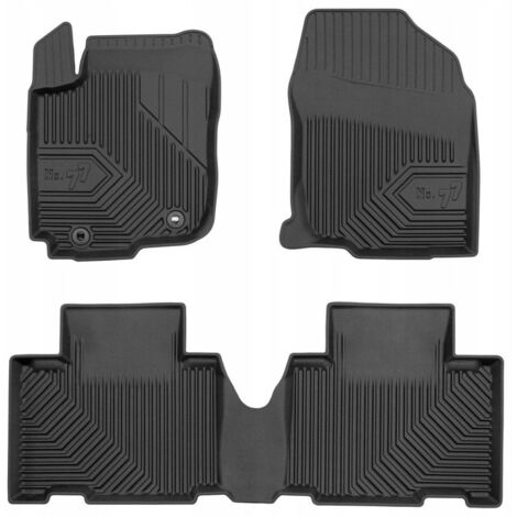 Tapis de sol, tapis d'essuie-glace et bacs en caoutchouc pour Toyota RAV4 4 (2013-2019) - 77