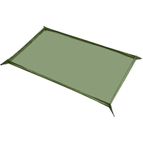 Tapis de sol ultraléger pour tente de camping, baignoire, tapis de pique-nique 3D