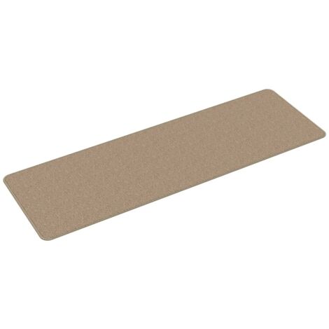 Tapis de sol，Tapis de couloir aspect sisal sable 50x150 cm CFW565533