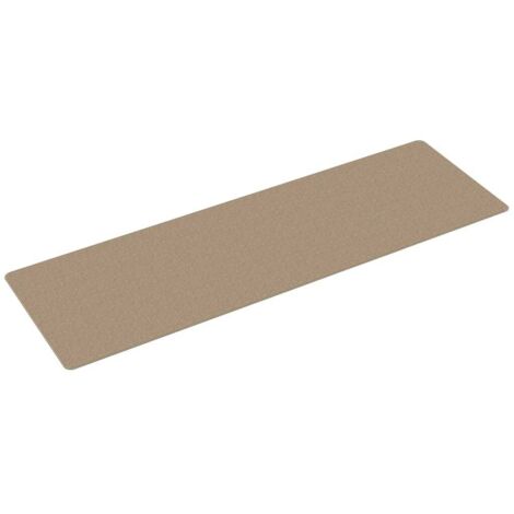 Tapis de sol，Tapis de couloir aspect sisal sable 80x250 cm CFW231216