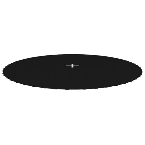 Tapis de sol，Tapis de saut Tissu Noir pour trampoline rond de 3,05 m CFW853680
