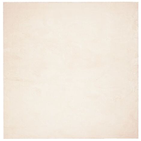 Tapis de sol,Tapis HUARTE à poils courts doux et lavable beige 240x240 cm CFW372053
