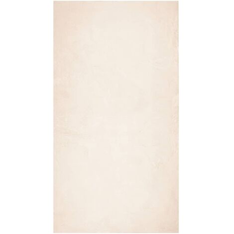 Tapis de sol，Tapis HUARTE à poils courts doux et lavable beige 60x110 cm CFW691362