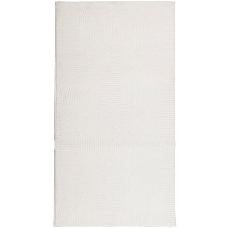 Tapis de sol，Tapis IZA poils courts style scandinave crème 80x150 cm CFW187318