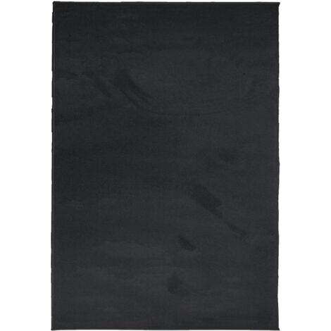 Tapis de sol，Tapis OVIEDO à poils courts noir 160x230 cm CFW237062