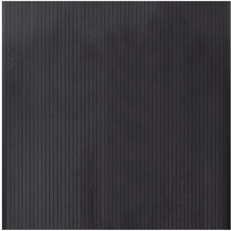Tapis de sol，Tapis rectangulaire gris 100x100 cm bambou CFW293299