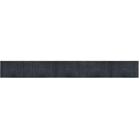 Tapis de sol，Tapis rectangulaire gris 60x500 cm bambou CFW446345