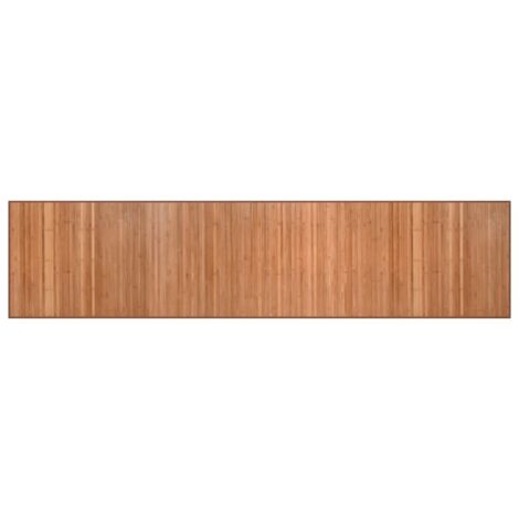 Tapis de sol，Tapis rectangulaire naturel 70x300 cm bambou CFW721710