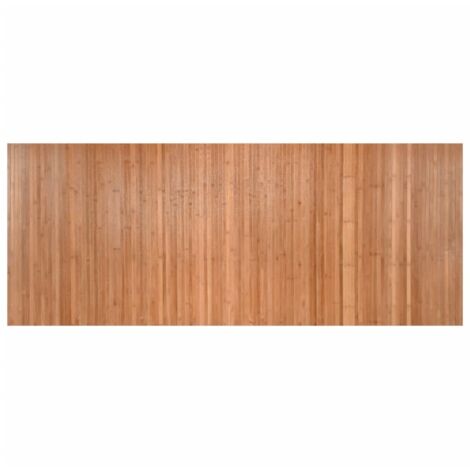 Tapis de sol，Tapis rectangulaire naturel 80x200 cm bambou CFW173058
