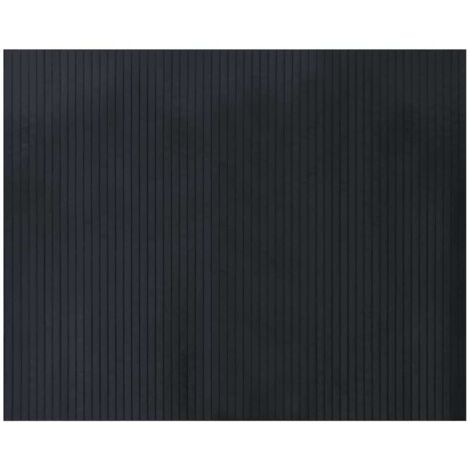 Tapis de sol，Tapis rectangulaire noir 80x100 cm bambou CFW516961