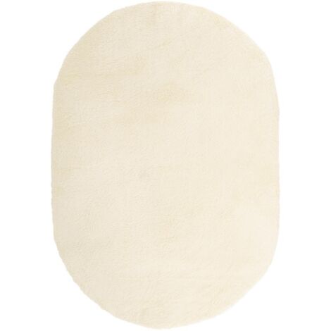 Tapis de sol，Tapis Shaggy à poils longs NAVARRA crème 300x200 cm polyester CFW625508