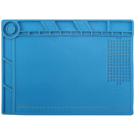 Tapis de soudure magnétique isolant en silicone S-140, tapis de réparation magnétique, tapis de travail résistant à la chaleur 932f