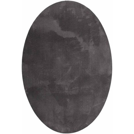 Tapis de surface HUARTE Anthracite 140 x 200 cm 100% Polyester