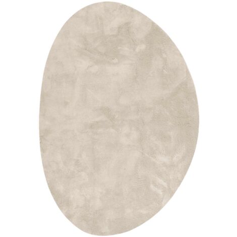 Tapis de surface HUARTE Beige 140 x 200 cm Polyester