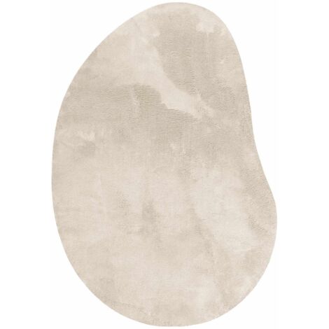 Tapis de surface HUARTE Beige 140 x 200 cm Polyester