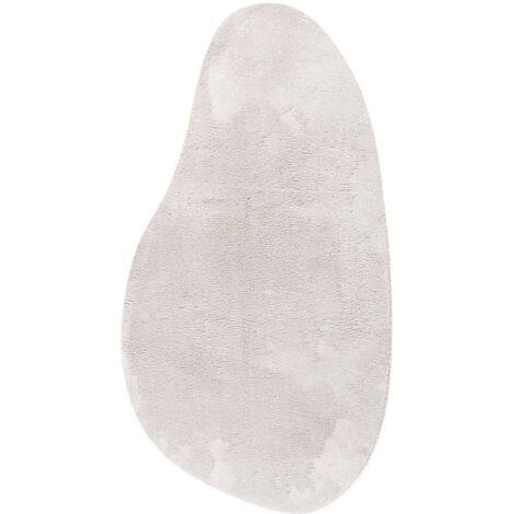 Tapis de surface HUARTE Couleur sable 100 x 200 cm Polyester