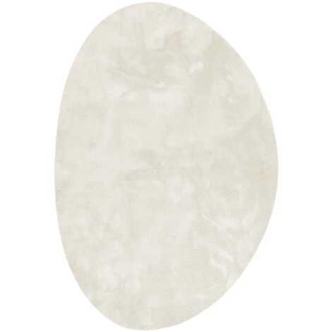 Tapis de surface HUARTE Crème 140 x 200 cm Polyester