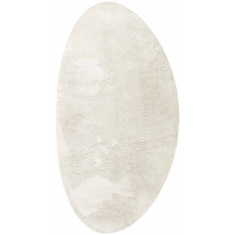 Tapis de surface HUARTE Crème 80 x 150 cm Polyester