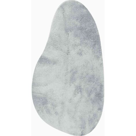 Tapis de surface HUARTE Gris 100 x 200 cm Polyester