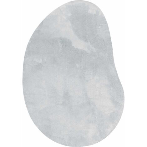 Tapis de surface HUARTE Gris 120 x 170 cm Polyester
