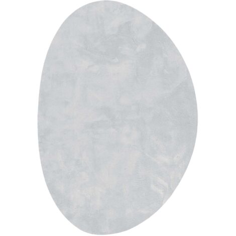 Tapis de surface HUARTE Gris 140 x 200 cm Polyester