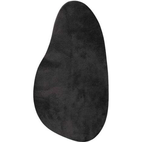 Tapis de surface HUARTE Noir 100 x 200 cm Polyester