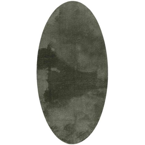 Tapis de surface HUARTE Vert forêt 80 x 150 cm 100% Polyester