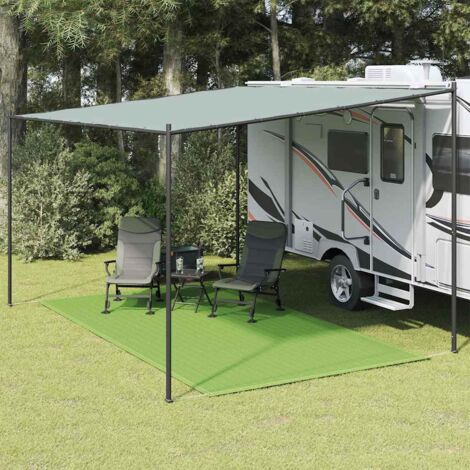 Tapis de tente-Tapis de camping vert clair 250x350 cm PEHD