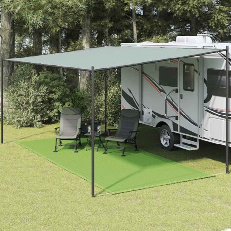 Tapis de tente-Tapis d'extérieur vert clair 250x600 cm PEHD 717618