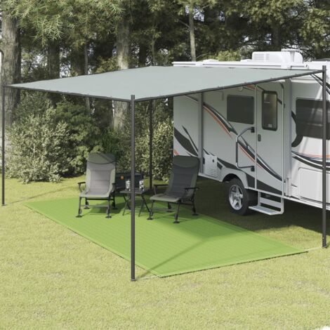 Tapis de tente，Tapis extérieur，Tapis de jardin vert clair 250x600 cm PEHD CFW14809