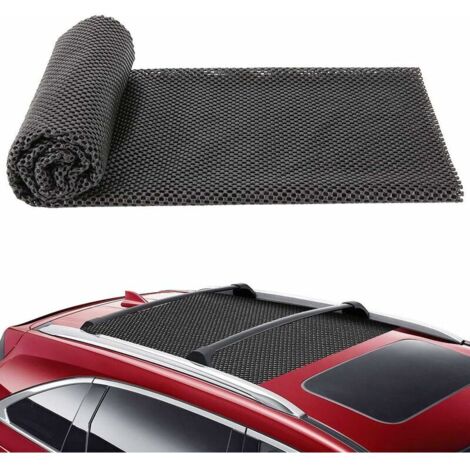 Tapis de Toit antidérapant, Tapis de Toit Anti-déchirure Anti-dérapants pour Voiture, Tapis de Protection Anti-éraflure pour Toit, Applicable à véhicules, Voitures, VUS,120 90 cm / 47.2 " 35.4"