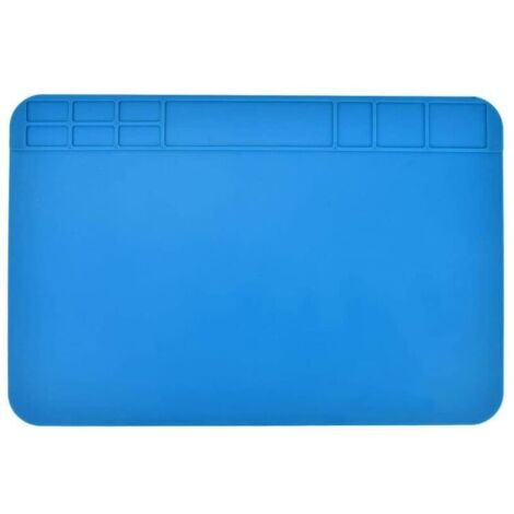 Tapis de Travail en Silicone, Tapis à Souder En Silicone, Tapis de Réparation en Silicone pour la Réparation de Circuits Imprimés, 30 x 20cm