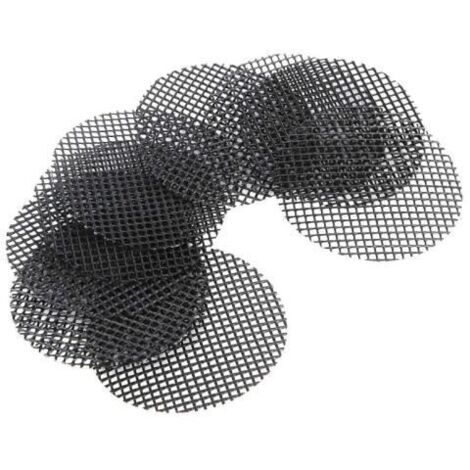 Tapis de Trou Maille pour Pot de Fleur - Jardinage - Plastique - Rond - Non avec réserve d'eau - Oui percé