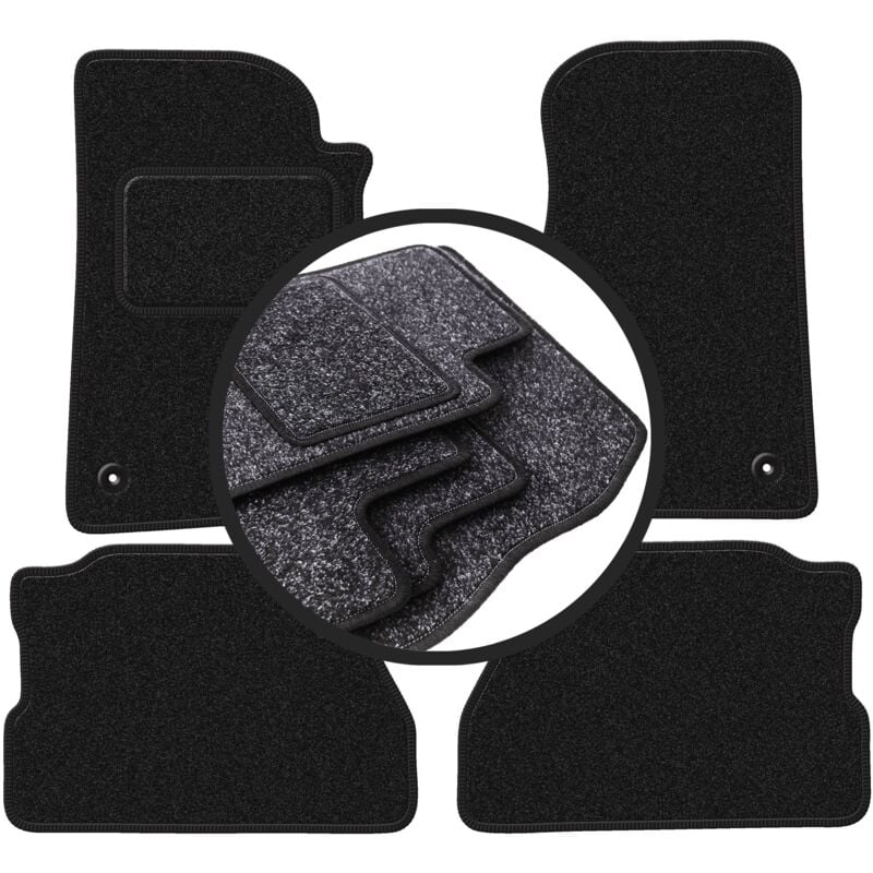 Tapis de voiture ANTHRA pour Jeep Wrangler IV Rubicon tout-terrain (2017-)