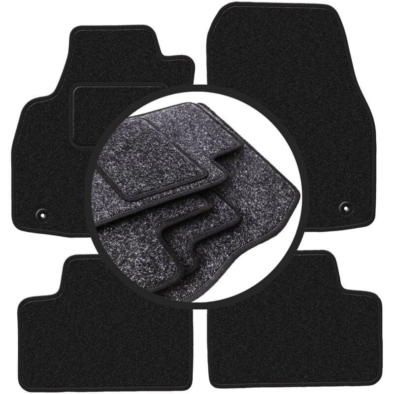 Tapis de voiture ANTHRA pour : Opel Astra H berline, hayon, break, TwinTop, cabriolet, coupé (2003-2010)