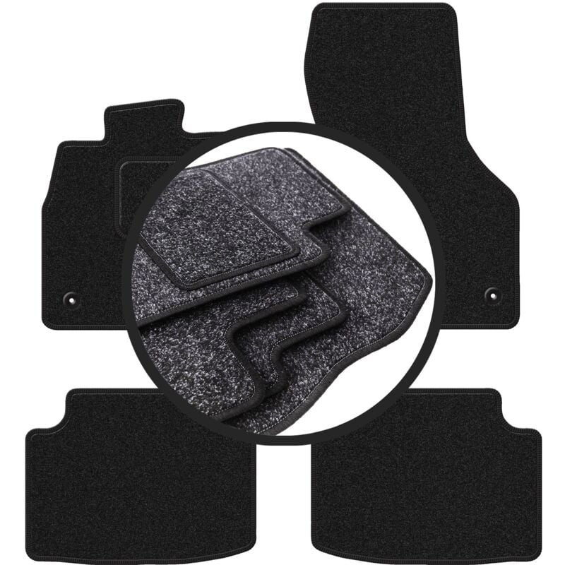 Tapis de voiture ANTHRA pour : Skoda Octavia III liftback, berline, variante, break (2012-2020)