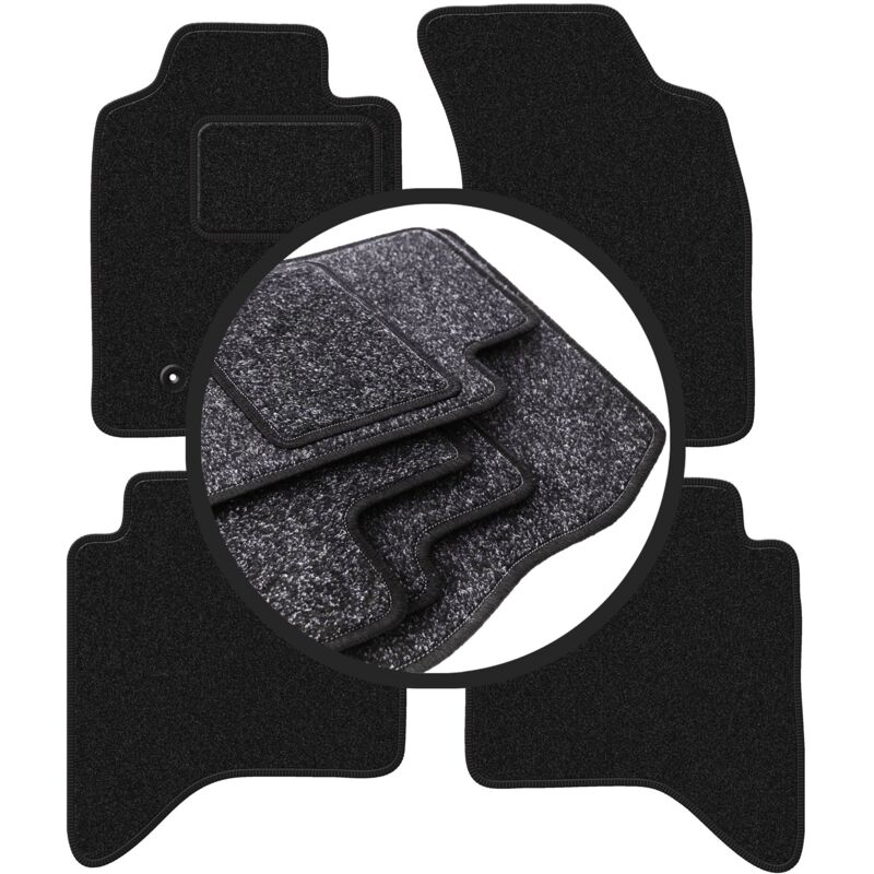 Tapis de voiture ANTHRA pour Toyota Hilux VII N25 N2 pick-up (2006-2015)