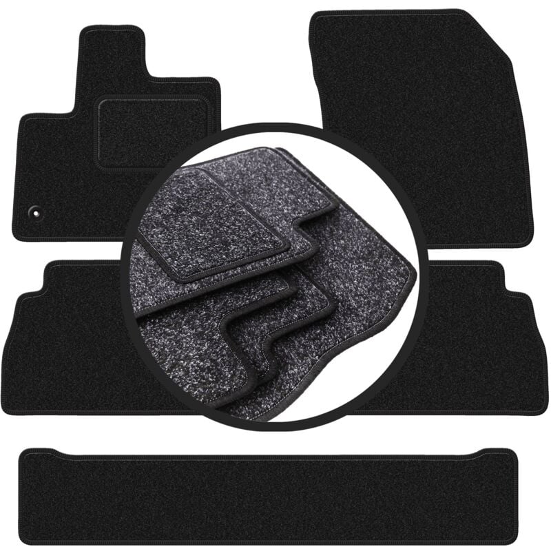 Tapis de voiture ANTHRA pour Toyota ProAce City Verso 7 places (2018-)
