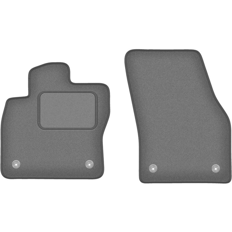 Tapis de voiture avant : Skoda Kodiaq 7 places (2016-)
