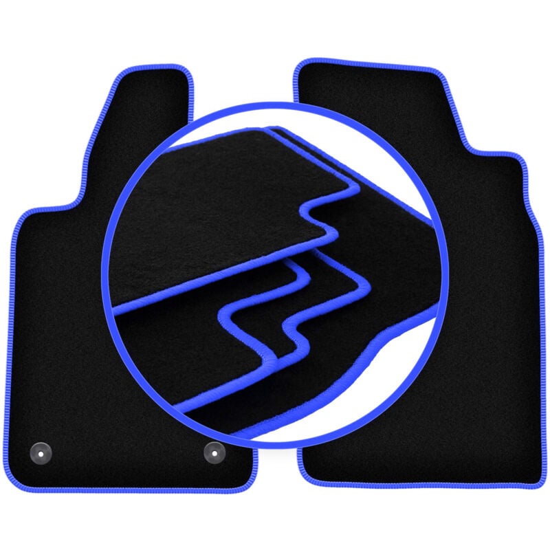 Tapis de voiture CARLUX-BLEU pour : Fiat Barchetta coupé, cabrio (1995-2005)