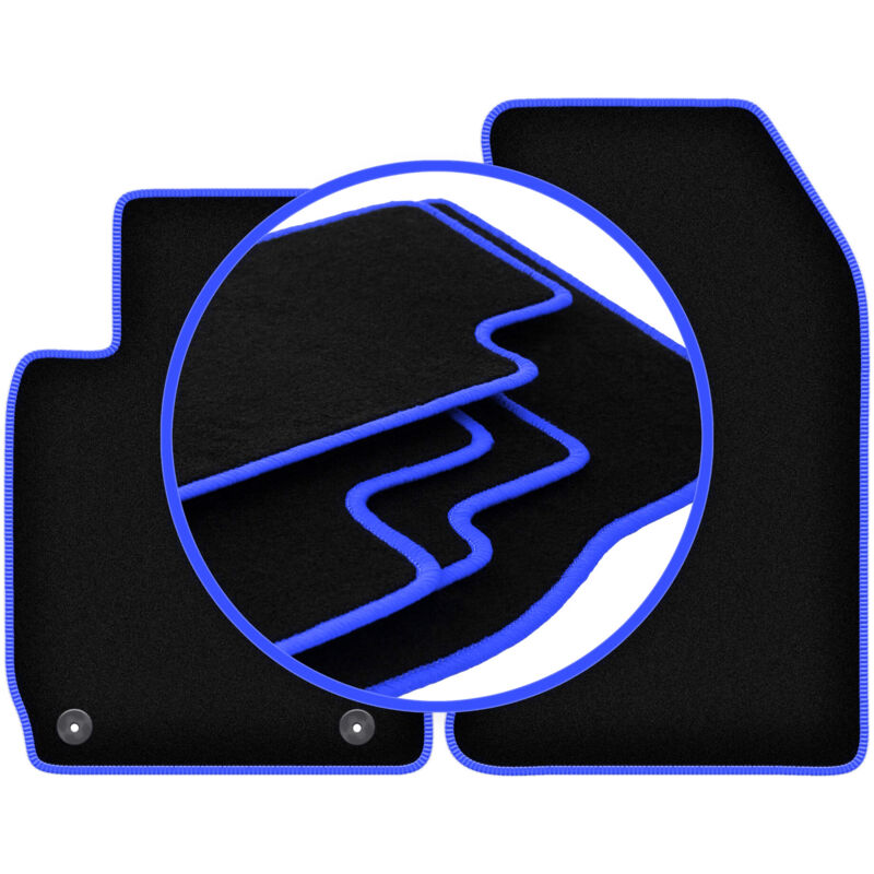 Tapis de voiture CARLUX-BLUE pour : Alfa Romeo Spider cabriolet (2005-)