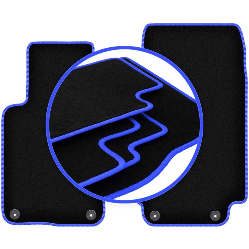 Tapis de voiture CARLUX-BLUE pour : BMW Z3 E36/8 coupé (1997-2002)