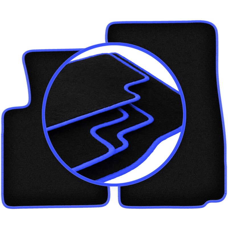 Tapis de voiture CARLUX-BLUE pour : BMW Z4 E85 cabriolet (2002-2008)