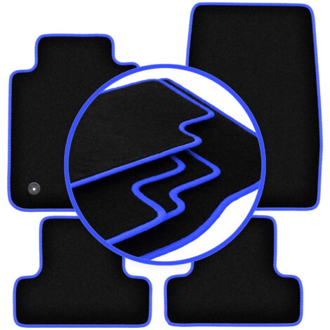 Tapis de voiture CARLUX-BLUE pour : Ford Mustang MK6 coupé (2014-)