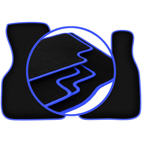 Tapis de voiture CARLUX-BLUE pour fourgonnette GMC Safari II (1995-2005)